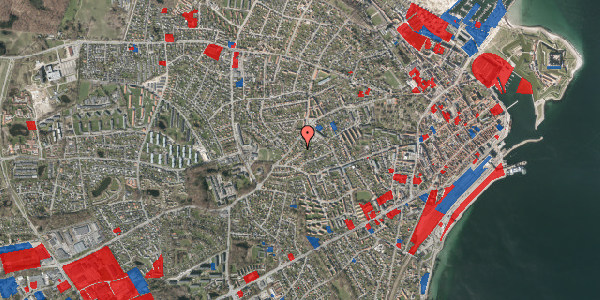 Jordforureningskort på Gurrevej 49B, 3000 Helsingør