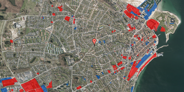 Jordforureningskort på Gurrevej 50A, 3000 Helsingør