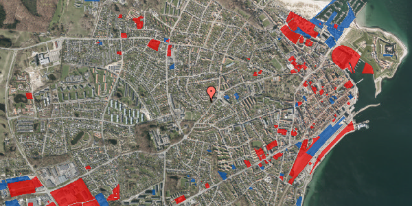 Jordforureningskort på Gurrevej 50B, 3000 Helsingør