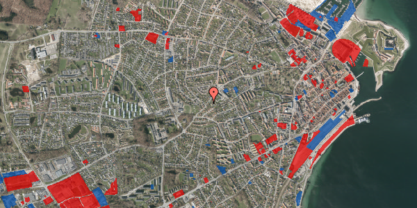 Jordforureningskort på Gurrevej 51, 3000 Helsingør