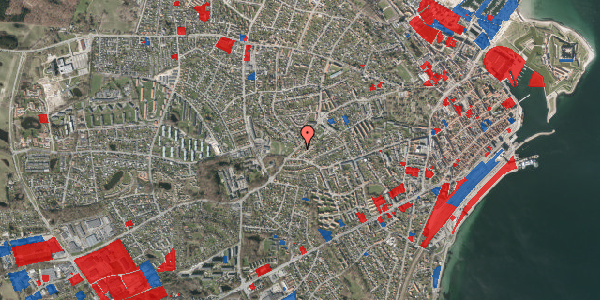 Jordforureningskort på Gurrevej 59, 3000 Helsingør