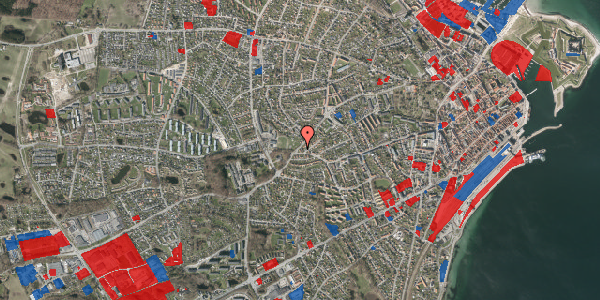 Jordforureningskort på Gurrevej 69, 3000 Helsingør