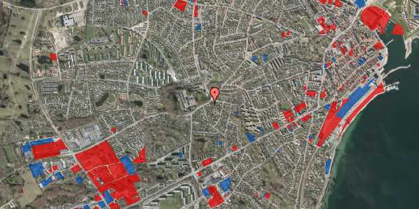 Jordforureningskort på Gurrevej 85, 3000 Helsingør