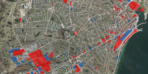 Jordforureningskort på Gurrevej 89, 3000 Helsingør