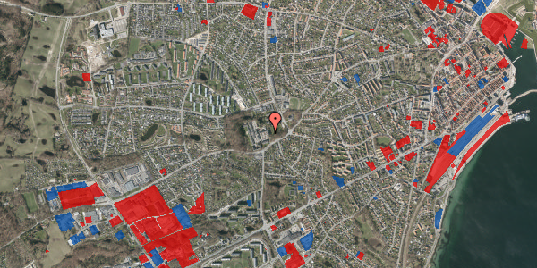 Jordforureningskort på Gurrevej 90A, 3000 Helsingør