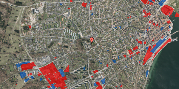 Jordforureningskort på Gurrevej 90B, 3000 Helsingør