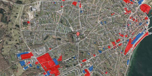 Jordforureningskort på Gurrevej 92A, 3000 Helsingør