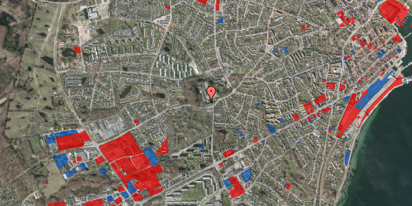 Jordforureningskort på Gurrevej 94A, 3000 Helsingør