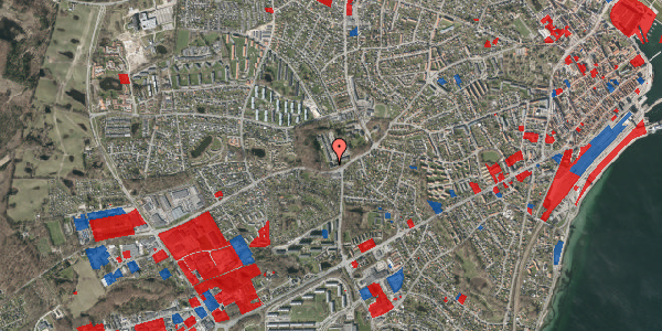 Jordforureningskort på Gurrevej 94B, 3000 Helsingør