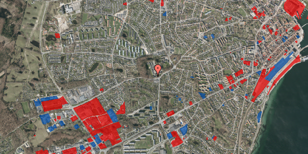 Jordforureningskort på Gurrevej 94D, 3000 Helsingør