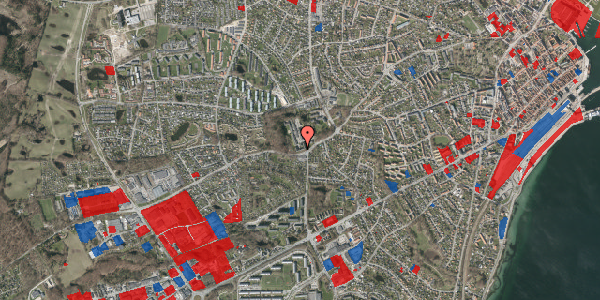 Jordforureningskort på Gurrevej 96F, 3000 Helsingør