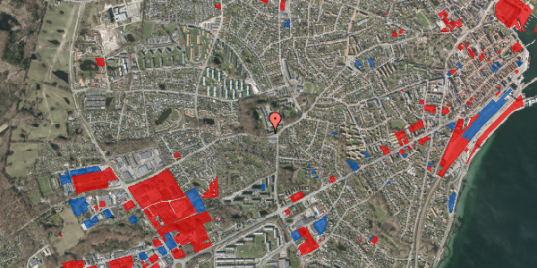 Jordforureningskort på Gurrevej 96H, 3000 Helsingør