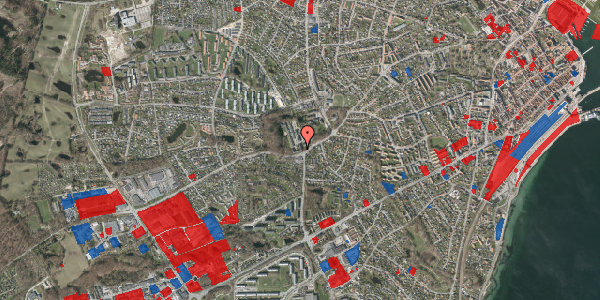 Jordforureningskort på Gurrevej 98B, 3000 Helsingør