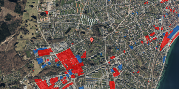 Jordforureningskort på Gurrevej 99, 3000 Helsingør