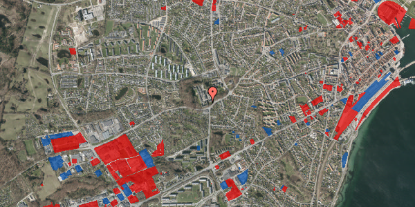 Jordforureningskort på Gurrevej 100B, 3000 Helsingør