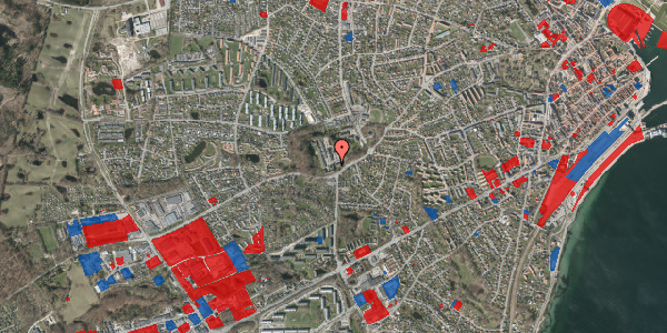 Jordforureningskort på Gurrevej 100D, 3000 Helsingør