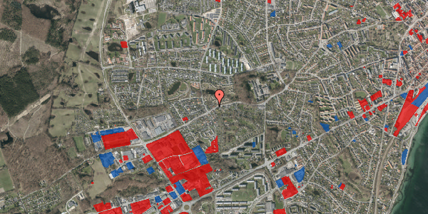 Jordforureningskort på Gurrevej 116A, 3000 Helsingør