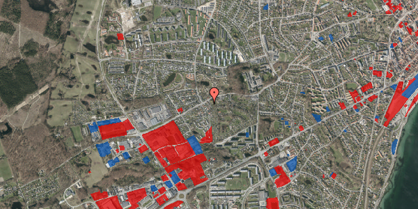 Jordforureningskort på Gurrevej 135B, 3000 Helsingør