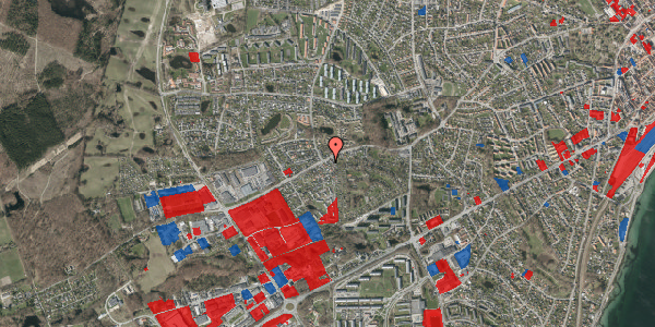 Jordforureningskort på Gurrevej 141, 3000 Helsingør