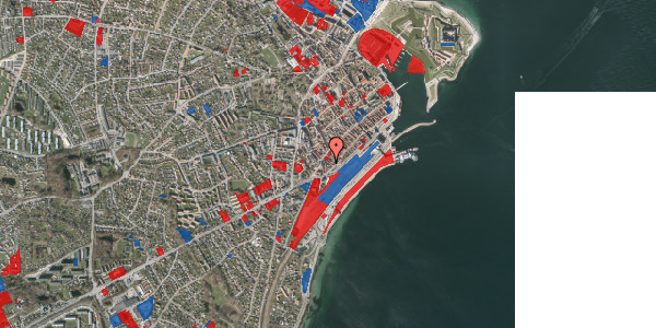 Jordforureningskort på Gyldenstræde 1B, 3. , 3000 Helsingør