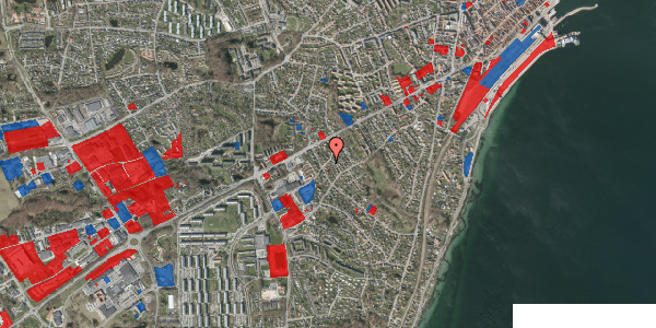 Jordforureningskort på Haderslevvej 15, 3000 Helsingør