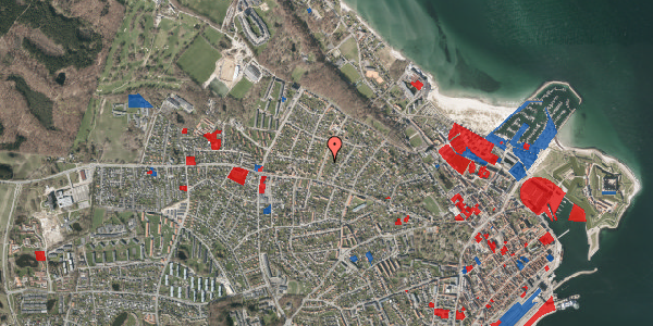 Jordforureningskort på Hamlets Vænge 10A, st. , 3000 Helsingør