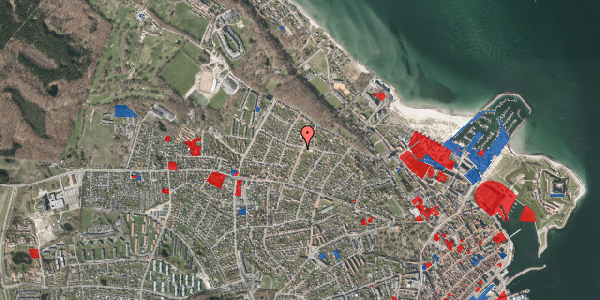 Jordforureningskort på Hamlets Vænge 17B, st. , 3000 Helsingør