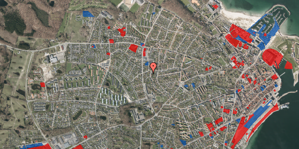 Jordforureningskort på Heimdalsvej 41, 3000 Helsingør