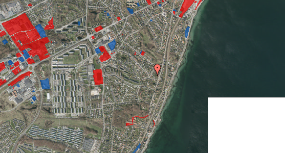 Jordforureningskort på Hobrovej 4, 3000 Helsingør