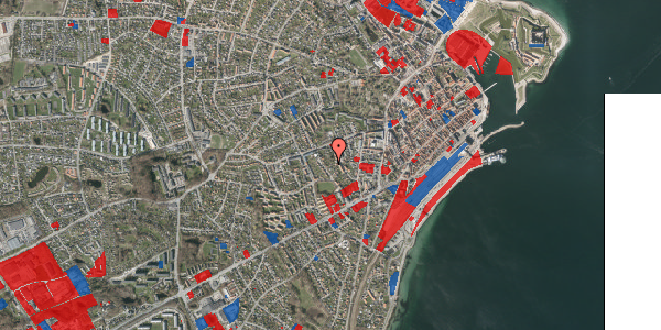 Jordforureningskort på Hollandskevej 8B, 3000 Helsingør