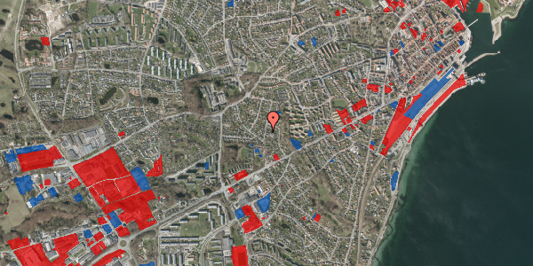 Jordforureningskort på Kierboesvej 19, 1. , 3000 Helsingør