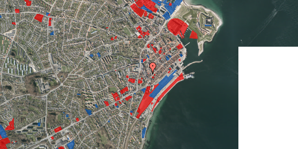 Jordforureningskort på Klostergade 10, 1. th, 3000 Helsingør