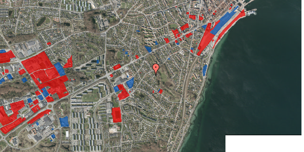 Jordforureningskort på Koldingvej 5, 3000 Helsingør