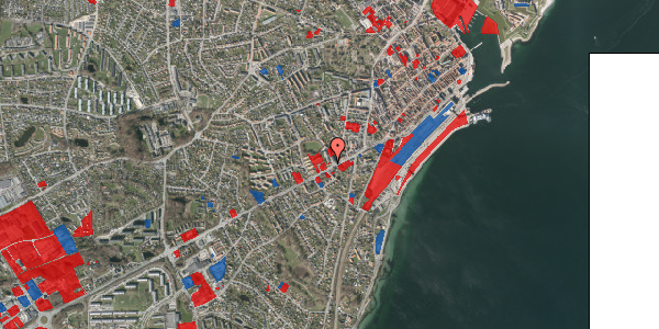 Jordforureningskort på Kongevejen 20, 1. th, 3000 Helsingør