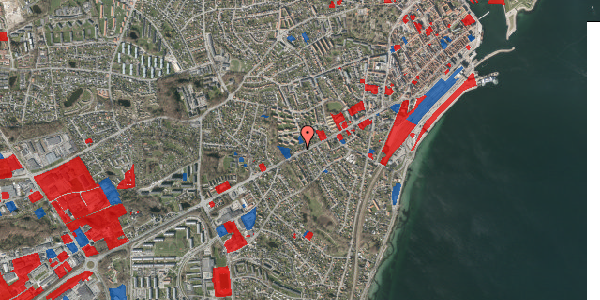 Jordforureningskort på Kongevejen 54, 3000 Helsingør