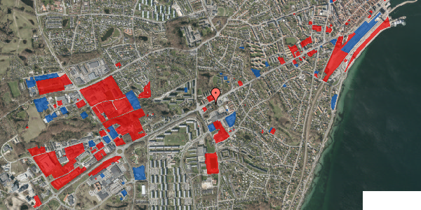 Jordforureningskort på Kongevejen 107, 3000 Helsingør