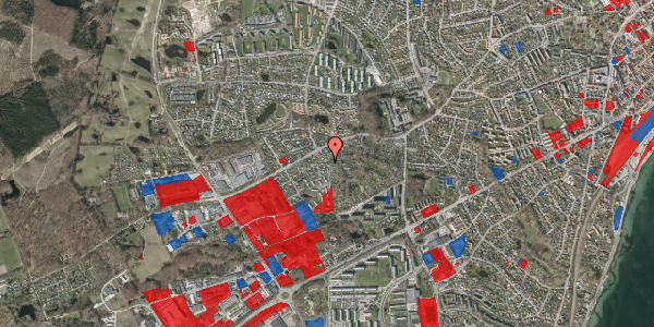 Jordforureningskort på Lerbakkevej 7, 3000 Helsingør