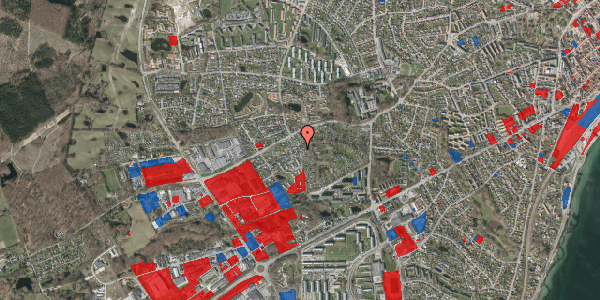 Jordforureningskort på Lerbakkevej 9, 3000 Helsingør