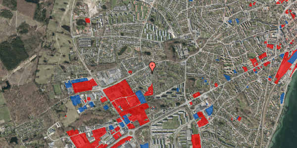 Jordforureningskort på Lerbakkevej 11, 3000 Helsingør