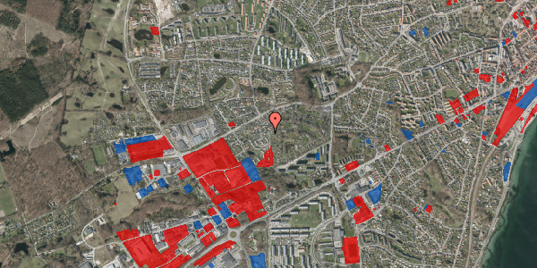 Jordforureningskort på Lerbakkevej 19, 3000 Helsingør