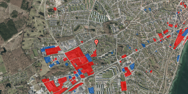 Jordforureningskort på Lerbakkevej 70, 3000 Helsingør