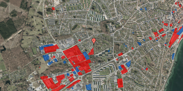 Jordforureningskort på Lerbakkevej 72, 3000 Helsingør