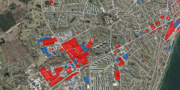 Jordforureningskort på Lerbakkevej 116, st. , 3000 Helsingør