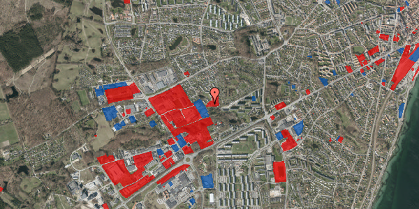 Jordforureningskort på Lerbakkevej 136, st. , 3000 Helsingør