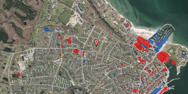 Jordforureningskort på Mimersvej 11A, 3000 Helsingør