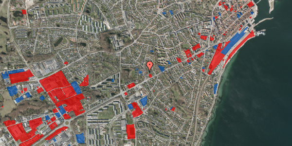 Jordforureningskort på Montebello Alle 6B, 3000 Helsingør