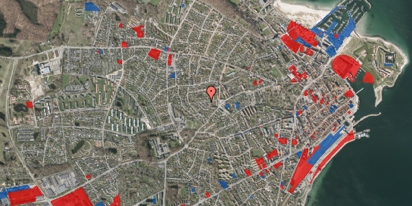 Jordforureningskort på Nannasvej 9, 3000 Helsingør
