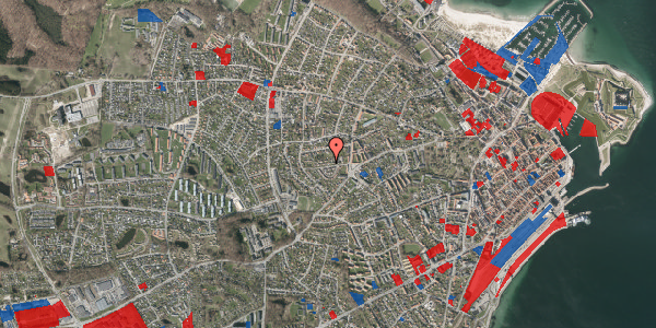 Jordforureningskort på Nannasvej 20, 3000 Helsingør