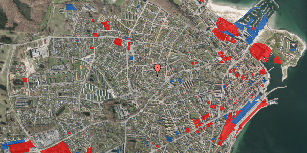 Jordforureningskort på Nannasvej 26, 3000 Helsingør