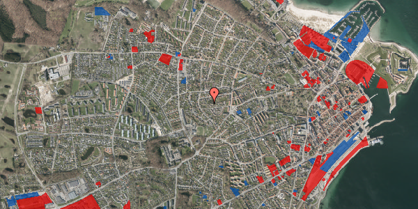 Jordforureningskort på Nannasvej 38, 3000 Helsingør